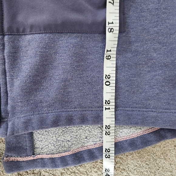 Ivivva By Lululemon Blue Full Zip Hooded Sweatshirt Hoodie Blue Cozy Size 10 - Picture 10 of 12